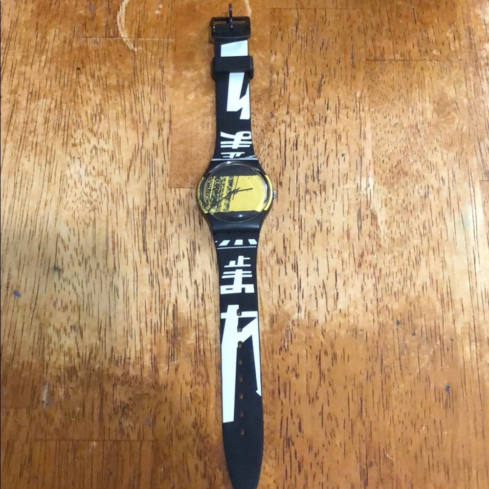 Swatch watch style (Japanese)